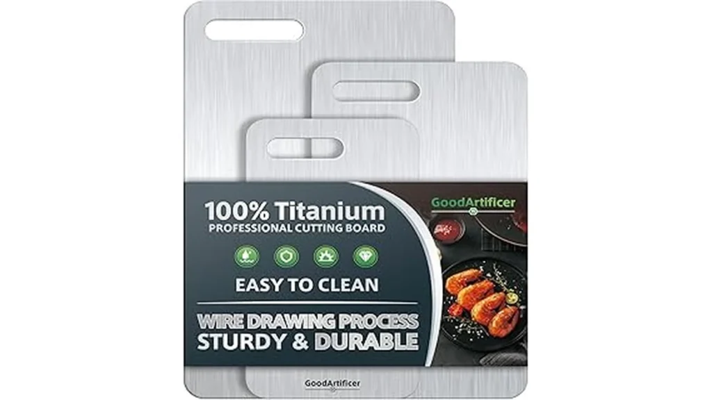 Best Selling 8 Stainless Steel Cutting Board
