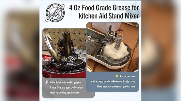 How to Grease a Kitchenaid Stand Mixer