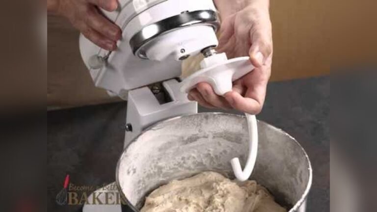 How to Knead Dough With Stand Mixer