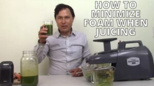 How to Prevent Foam When Juicing