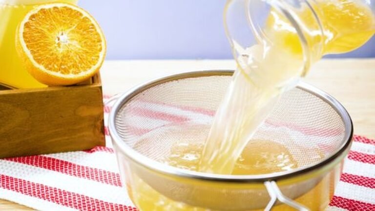 How to Remove Pulp from Juice