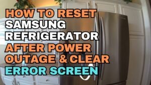 How to Reset a Refrigerator After a Power Outage