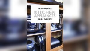How to Store a Waffle Maker in a Small Kitchen