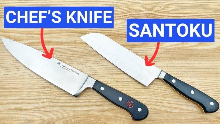 Santoku Knife Vs Chef Knife