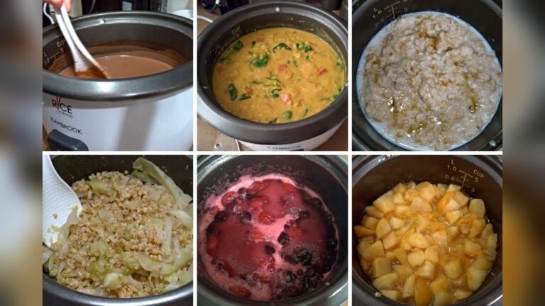 What Can You Cook in a Rice Cooker