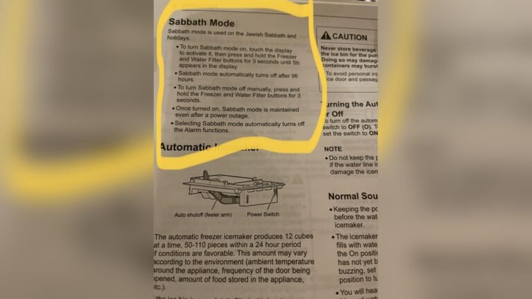 What is Sabbath Mode on Refrigerator: Ultimate Guide for Homeowners