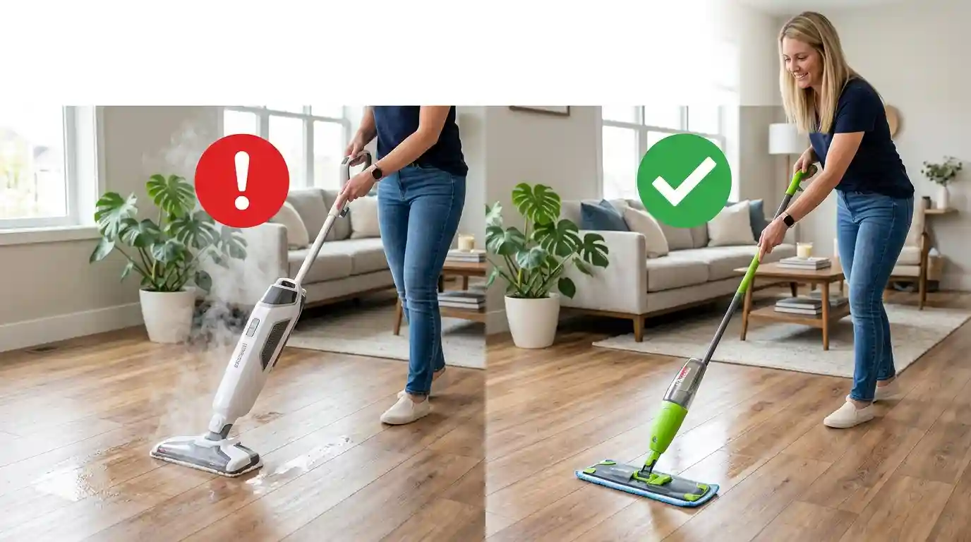 Can You Use a Steam Mop on Laminate Flooring