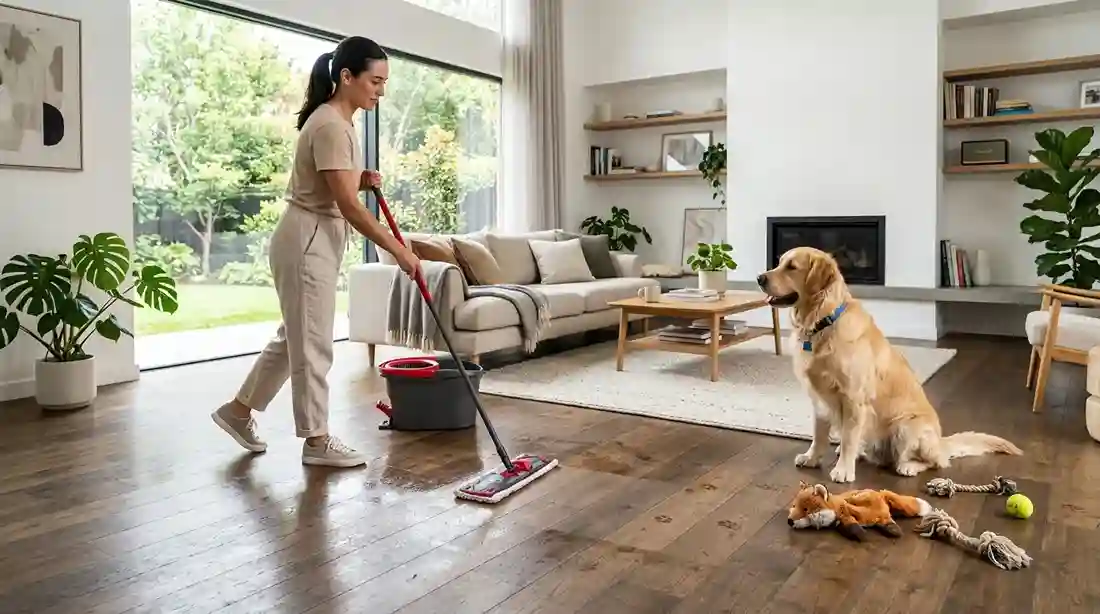 How Often Should You Mop Your Floors With Pets