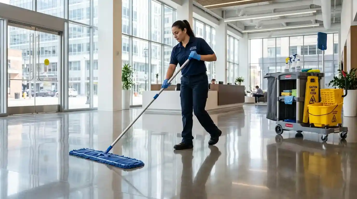 How to Mop Large Floor Areas Efficiently