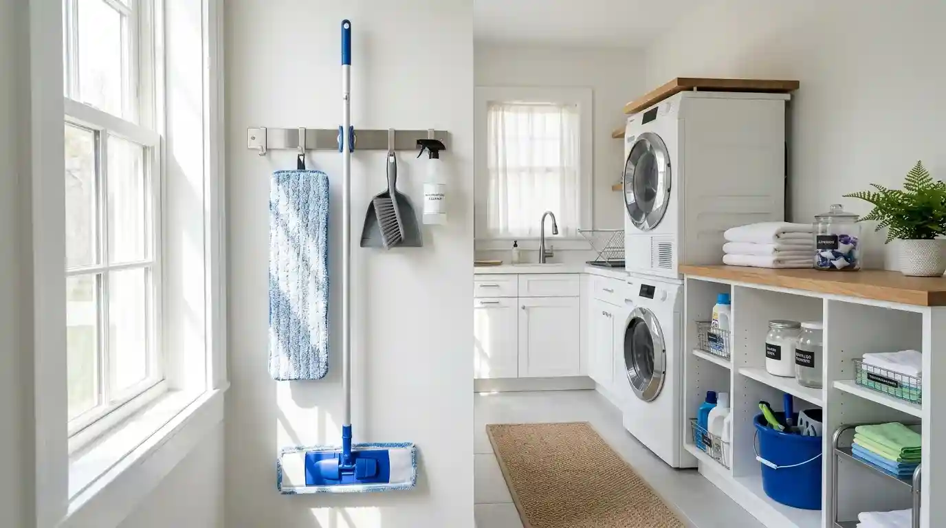 How to Store a Mop to Prevent Bacteria