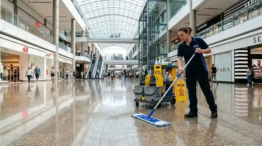 Mopping Technique For Large Areas