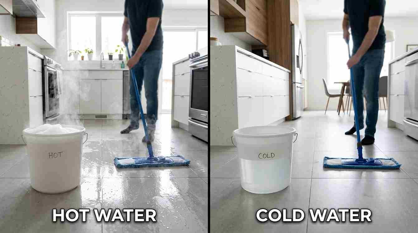 Should You Mop With Hot Or Cold Water