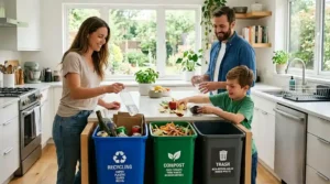 Trash Can Recycling and Waste Sorting Tips