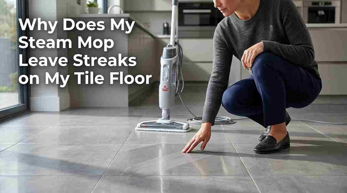 Why Does My Steam Mop Leave Streaks on My Tile Floor