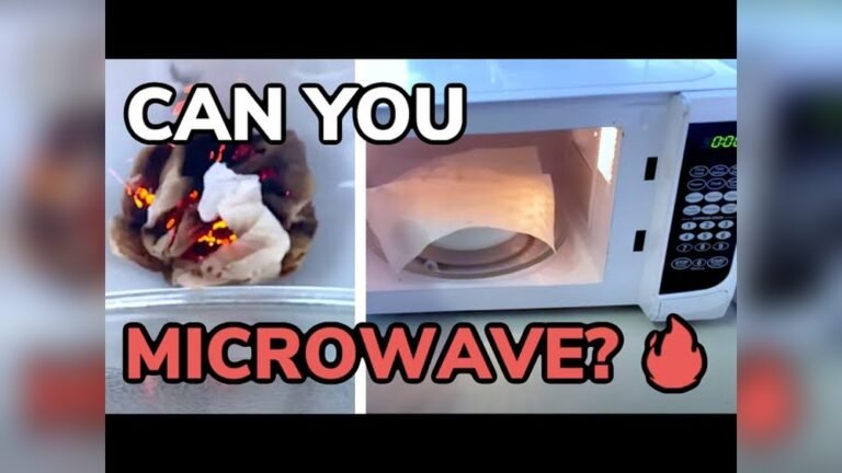 Can You Put Kitchen Towel in the Microwave
