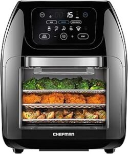 CHEFMAN Multifunctional Digital Air Fryer+ Rotisserie