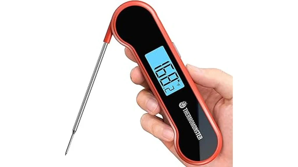 The image shows a selection of popular digital meat thermometers ideal for cooking a turkey.