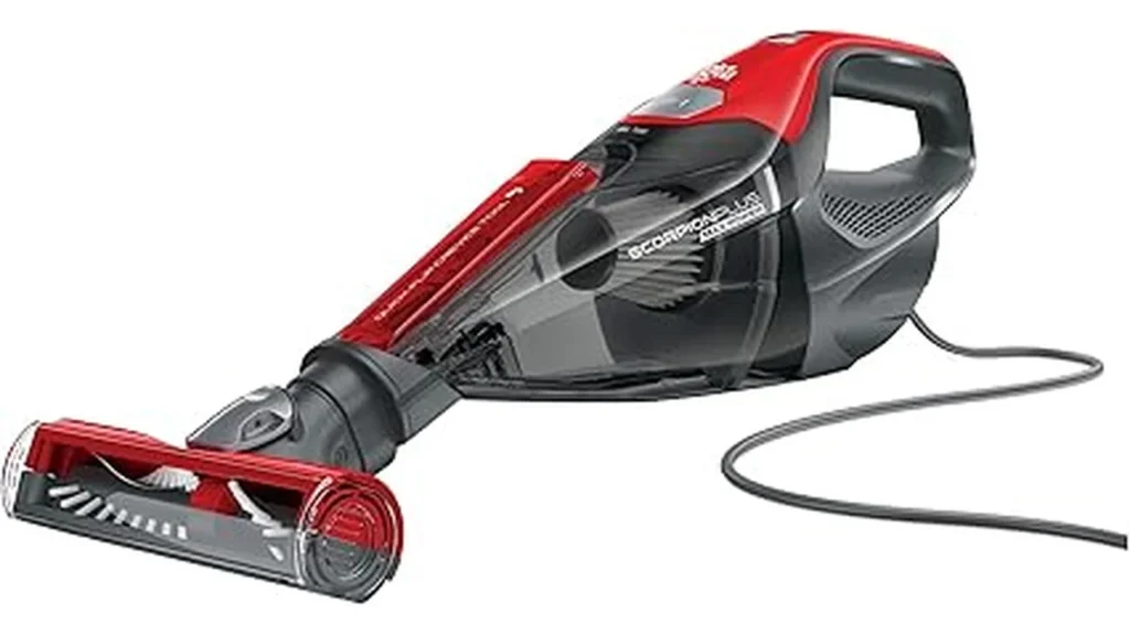 The image shows various vacuum cleaners designed for cleaning stairs effectively.