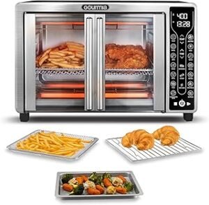 Gourmia French Door Air Fryer Toaster Review