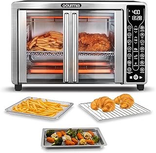 Gourmia French Door Air Fryer Toaster Review