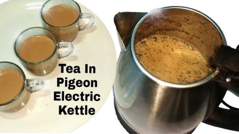 How Make Milk Tea Using an Electric Kettle
