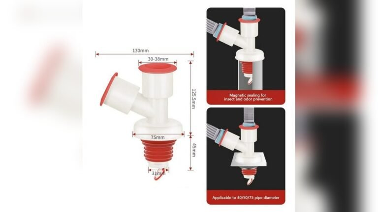 How to Clean Kitchen Drainage Pipe Connector