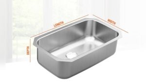 How to Measure a Kitchen Sink