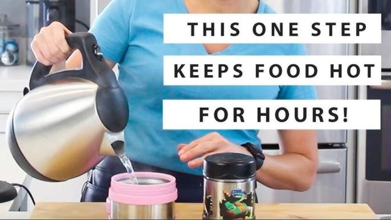 How to Preheat a Thermos for Hot Food