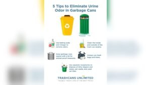 How to Remove Odor from Outdoor Trash Cans​