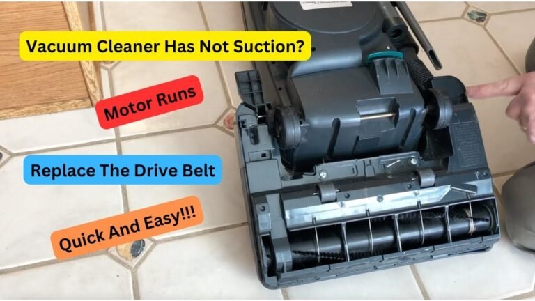 How to Replace a Vacuum Cleaner Belt