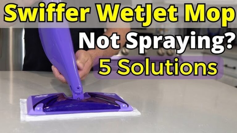 Spray Mop Not Spraying Troubleshooting