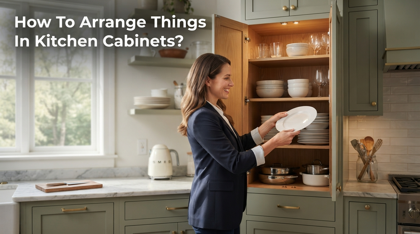 How to Arrange Things in Kitchen Cabinets