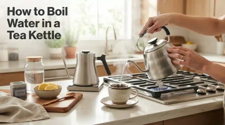 How to Boil Water in a Tea Kettle