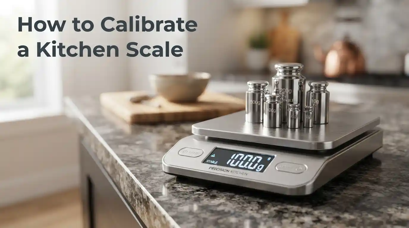 How to Calibrate a Kitchen Scale
