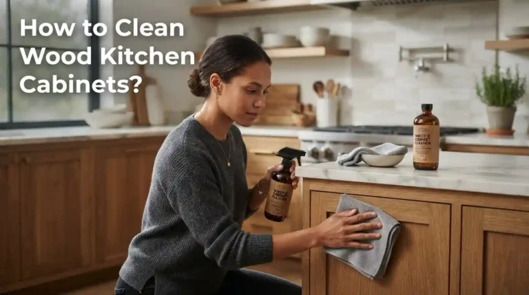 How to Clean Wood Kitchen Cabinets