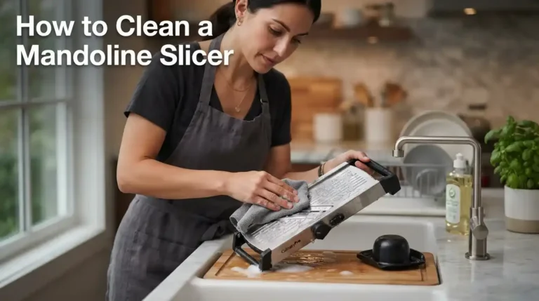 How to Clean a Mandoline Slicer