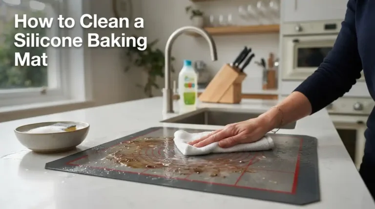 How to Clean a Silicone Baking Mat.
