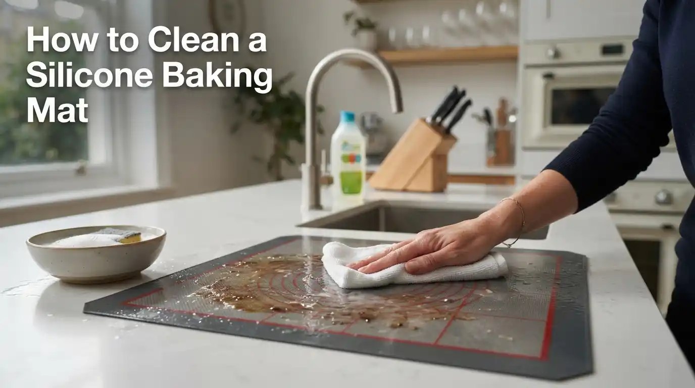 How to Clean a Silicone Baking Mat.