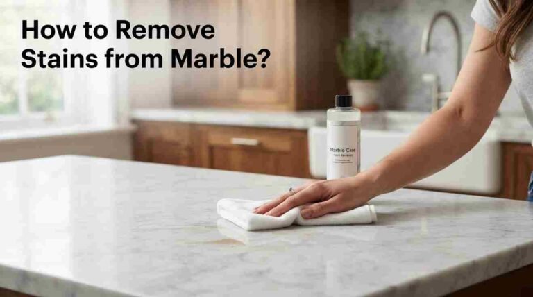 How to Remove Stains from Marble