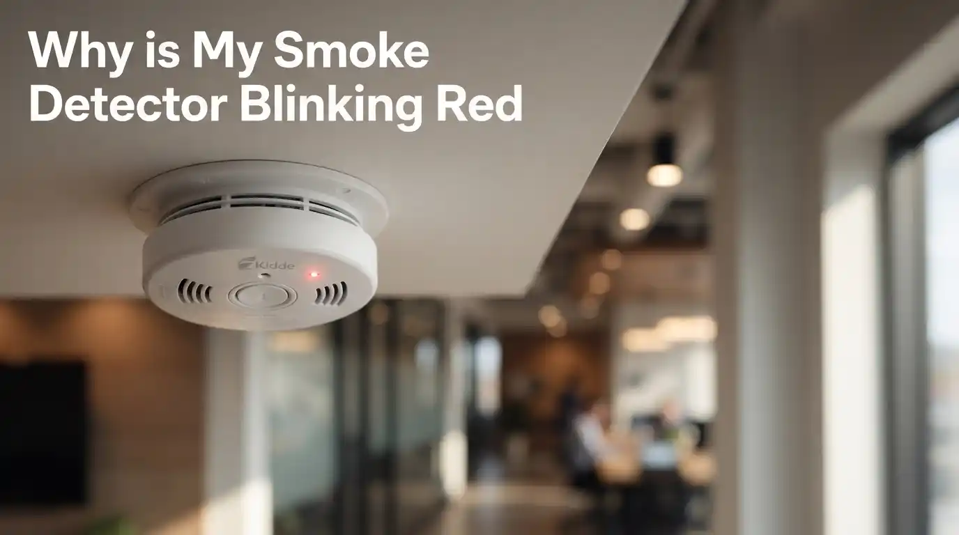 Why is My Smoke Detector Blinking Red