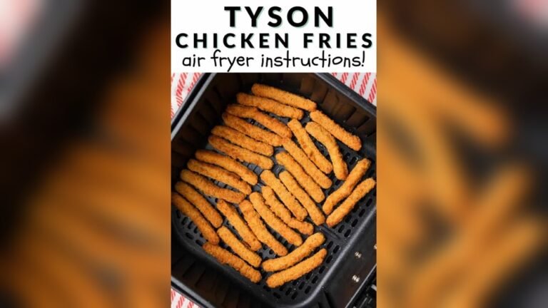 How Long to Cook Anytizers Chicken in an Air Fryer
