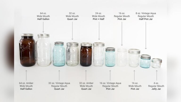 How Many Ounces in a Mason Jar