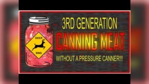 How to Can Deer Meat in a Pressure Cooker