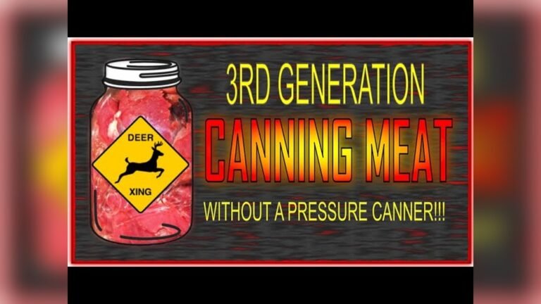 How to Can Deer Meat in a Pressure Cooker