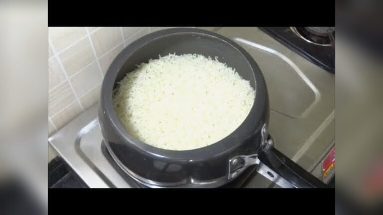 How to Cook Rice in Pressure Cooker