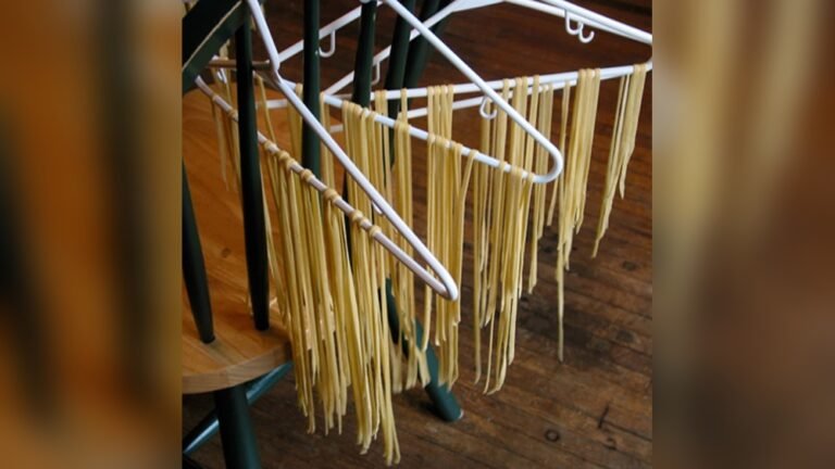 How to Dry Homemade Pasta Without a Rack