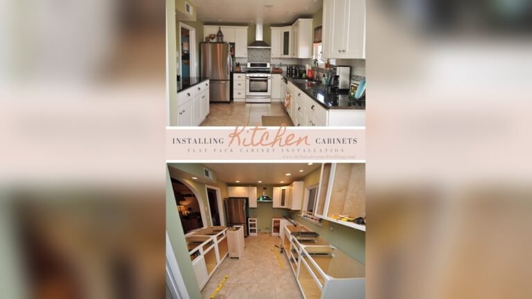 How to Install Kitchen Cabinets​