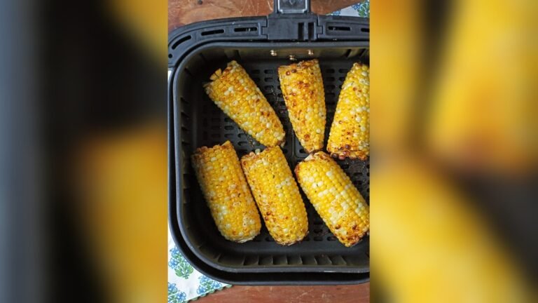 How to Make Corn on the Cob in the Air Fryer