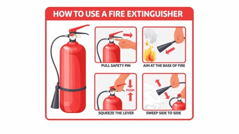 How to Use Extinguisher Fire