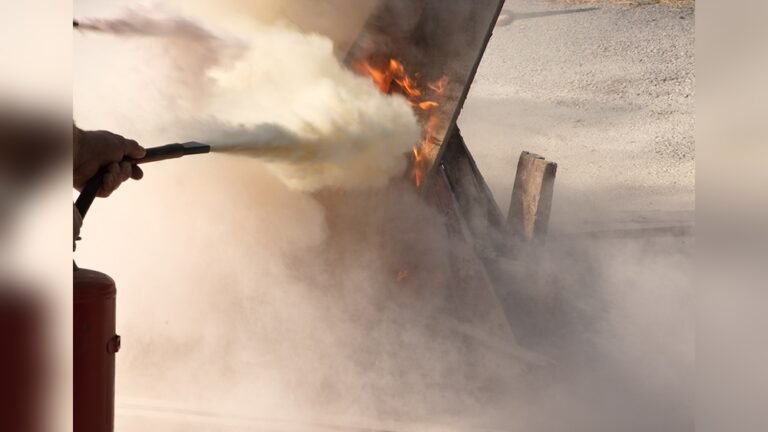 Is Fire Extinguisher Powder Toxic​